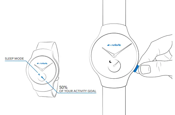runtastic Moment Stylish Watch - Navigation