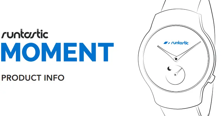 runtastic Moment Stylish Watch - product info