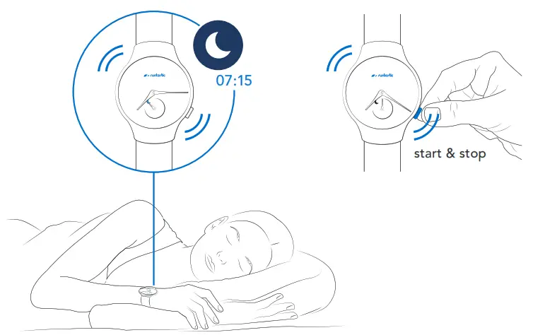 runtastic Moment Stylish Watch - sleep