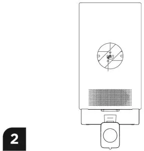 KUNA KNA-CWP-BK-01 Camera Wall Plate - instulations 2