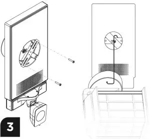KUNA KNA-CWP-BK-01 Camera Wall Plate - instulations 3
