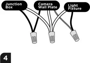 KUNA KNA-CWP-BK-01 Camera Wall Plate - instulations 4