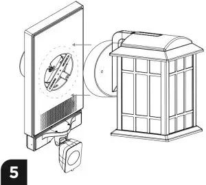 KUNA KNA-CWP-BK-01 Camera Wall Plate - instulations 5