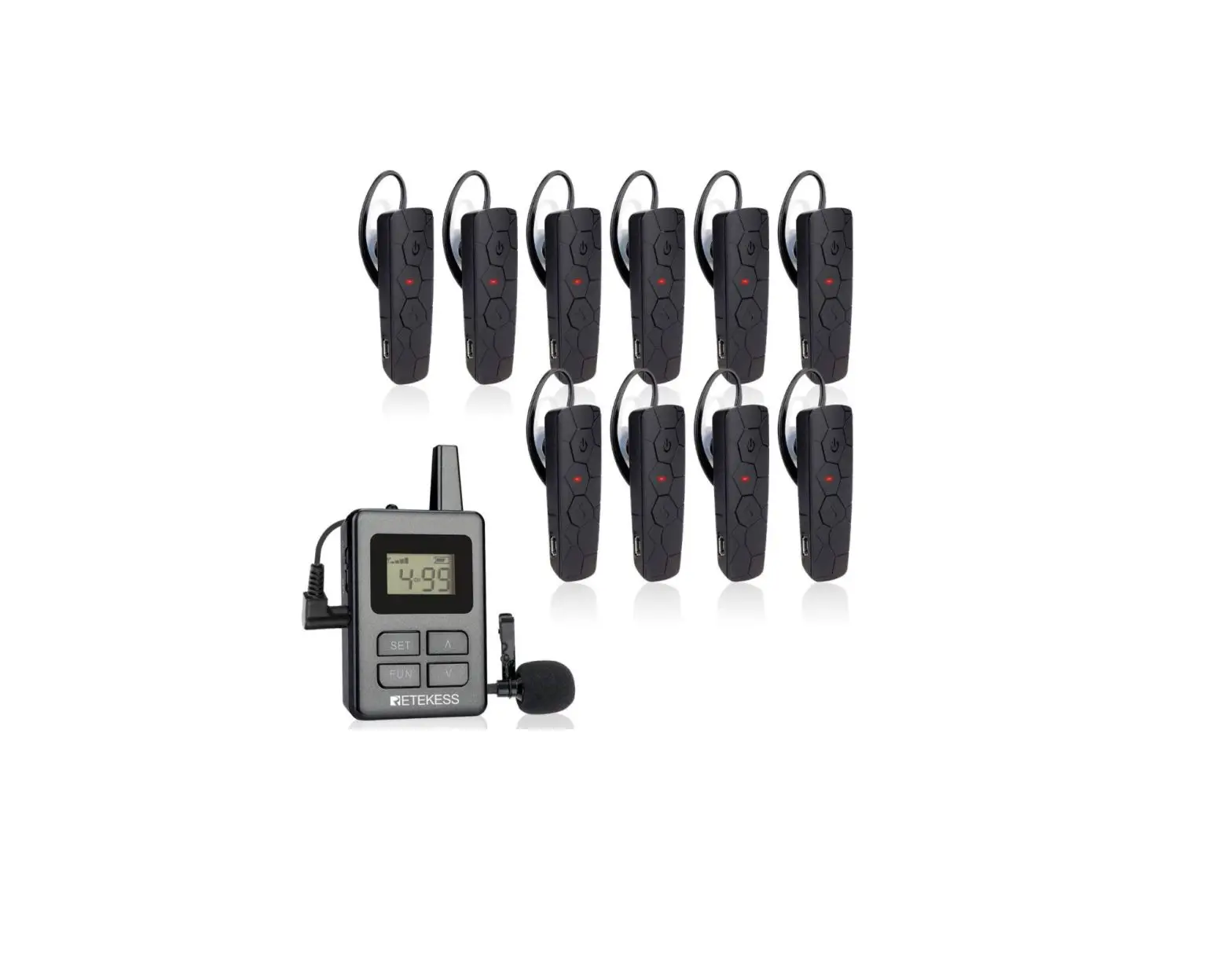 Retekess Professional Simultaneous Translation Transmitting System Instruction Manual