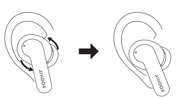 AIHOOR A4 Wireless Earbuds - ears beast 1