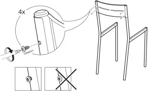 IKEA 704.129.60 SANDSBERG Chair 2