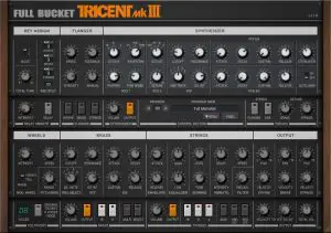 FULL BUCKET Tricent MK III Polyphonic Synthesizer Ensemble