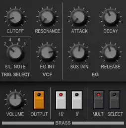 FULL BUCKET Tricent MK III Polyphonic Synthesizer Ensemble - Brass Section