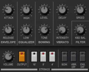 FULL BUCKET Tricent MK III Polyphonic Synthesizer Ensemble - Strings Section