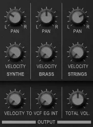 FULL BUCKET Tricent MK III Polyphonic Synthesizer Ensemble -Tweaks and Output Section 3