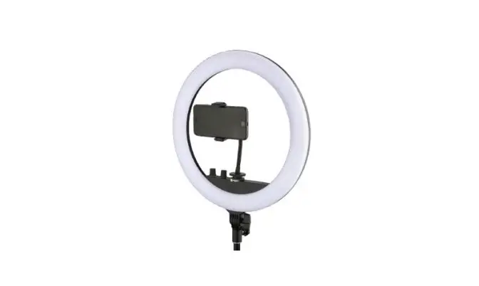 Angler Bi-45w-rl 14 Inch Led Bi-color Ring Light And Light Stand Instructions Angler Bi-45w-rl 14 Inch Led Bi-color Ring Light And Light Stand Instructions