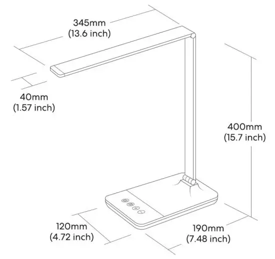 meross Smart Desk Lamp Eye Caring Design fig2