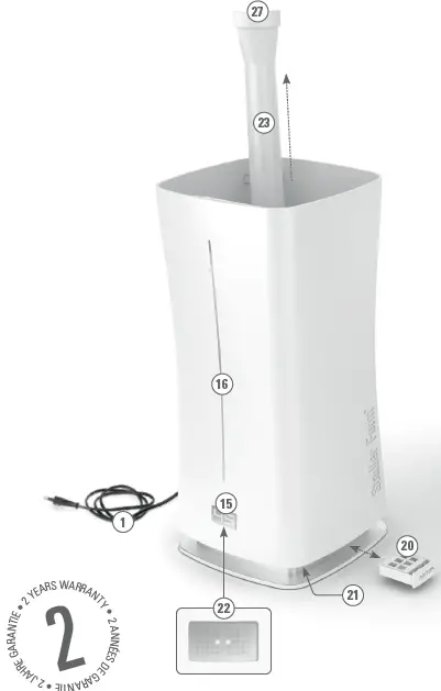 Stadler Form E­-010 EVA The Sensitive Power Humidifier fig 2