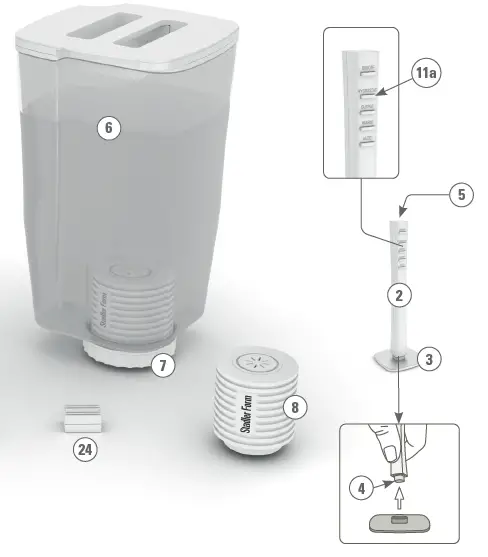 Stadler Form E­-010 EVA The Sensitive Power Humidifier fig 4