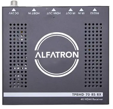 ALFATRON ALF-TPBHD70-R 4K 40m HDBaseT Receiver