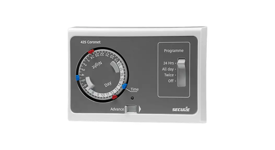 Secure 425 Coronet Electro Mechanical Timeswitch Instruction Manual