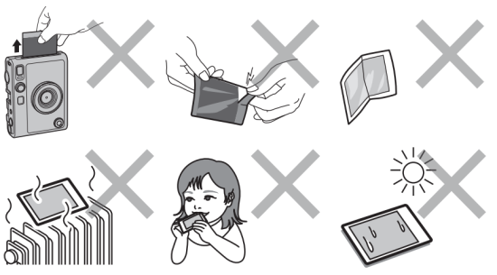 Cautions on Handling