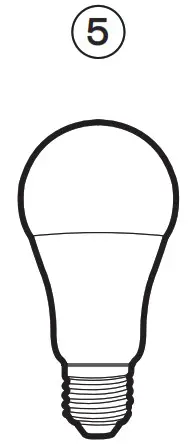 atomi smart AT1291 Smart WiFi White Bulb - Turn your smart device on