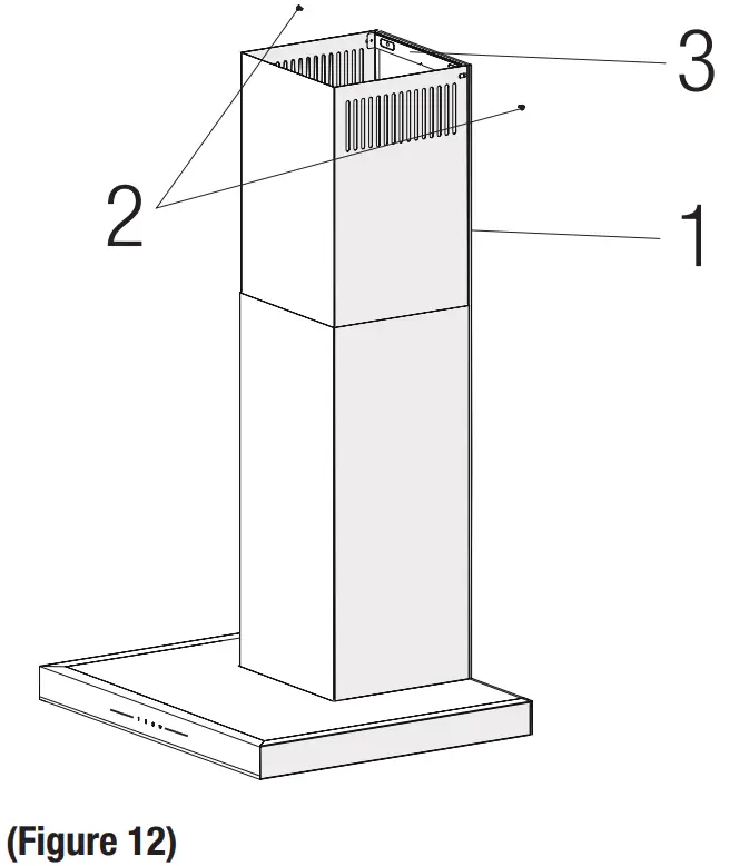 beko BHCB 63640 B 60cm Wall Mounted Hood - Figure12