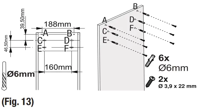 beko BHCB 63640 B 60cm Wall Mounted Hood - Figure13