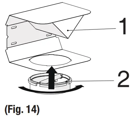 beko BHCB 63640 B 60cm Wall Mounted Hood - Figure14