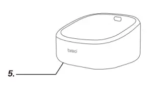 a close up of a logo