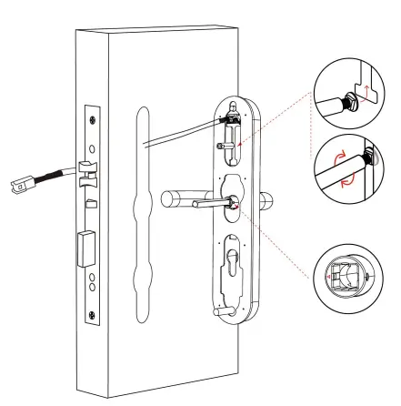Guangzhou Lightsource Electronics H61 Smart Lock - Diagram3