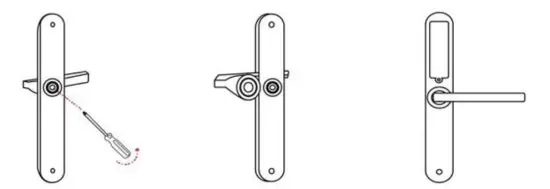 Guangzhou Lightsource Electronics H61 Smart Lock - handle1