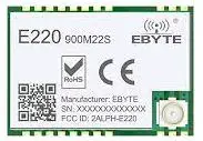 EBYTE E220-900M22S Llcc68 868 915 MHz 160mw SPI SMD Lora Module-fig1