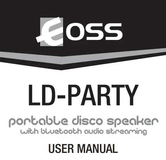 EOSS Speaker Bluetooth Audio Streaming