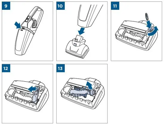 BISSELL 2278 Pet Hair Eraser Li Ion 14.2 V - figure 5