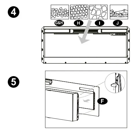 Installation on wall