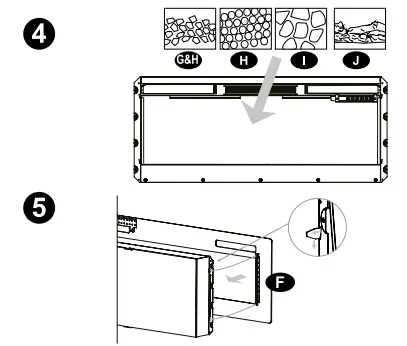 Installation in wall