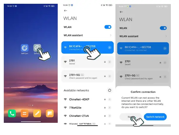 Cameras SKDIT-SXT10068 IWFCam Mini WiFi Surveillance Camera 3