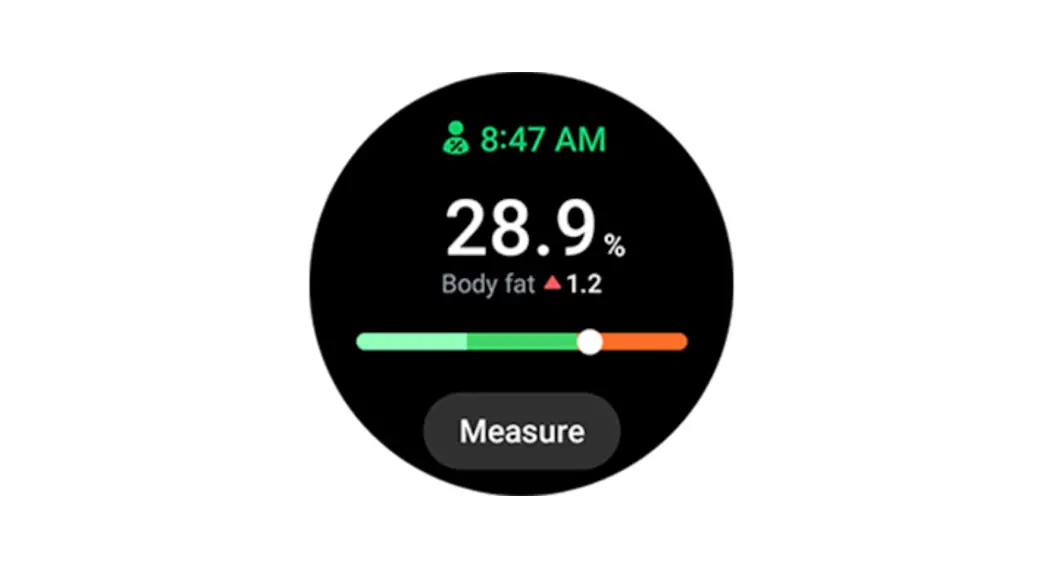 Samsung Health Body Composition Measurement App User Manual
