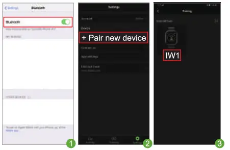 Letsfit IW1 Smart Watch Advanced Fitness and Health Tracking - Smartphon