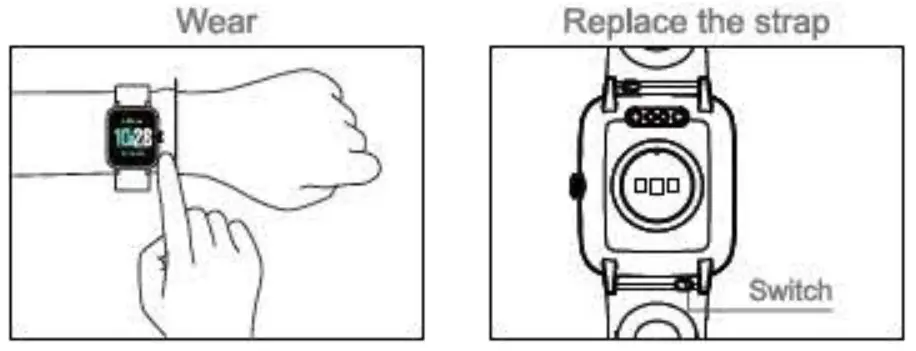 GOTRON SW005 Ulefone Watch - fig 3