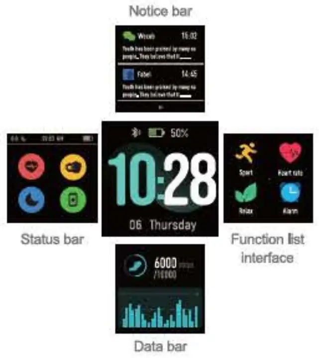 GOTRON SW005 Ulefone Watch - fig 6