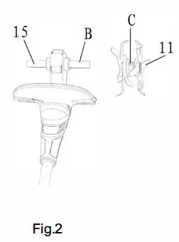 UKOKE CT38601 7.8 Inch 20V Electric Cordless Rotary Garden Tiller-fig5