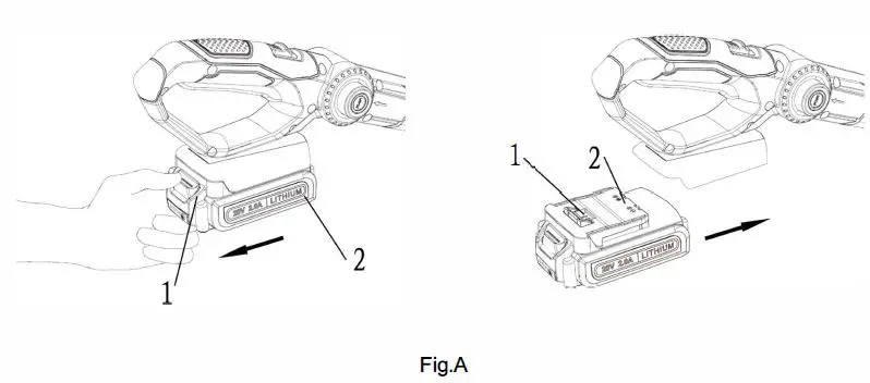 UKOKE CT38601 7.8 Inch 20V Electric Cordless Rotary Garden Tiller-fig7