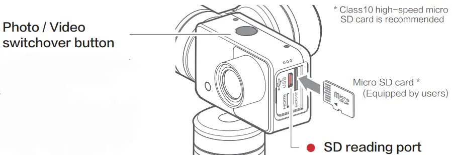 SUMMON 3-Axis Stabilized Handheld CameraFunction