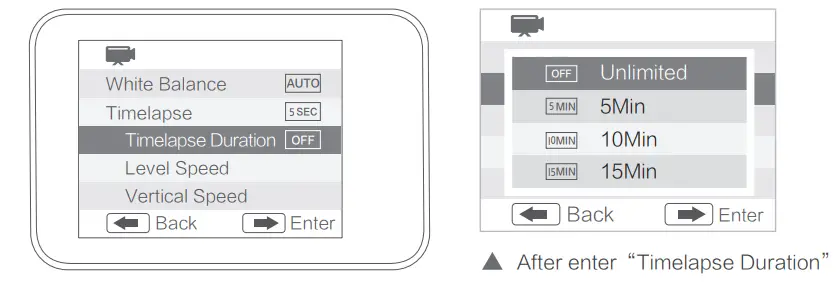 SUMMON 3-Axis Stabilized Handheld “Timelapse Duration