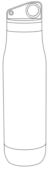 UrbanEco TC 012 Vacuum Bottle with Wireless Bluetooth Earbuds -