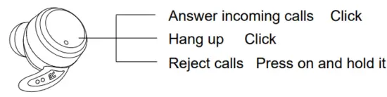 UrbanEco TC 012 Vacuum Bottle with Wireless Bluetooth Earbuds - Talk mode