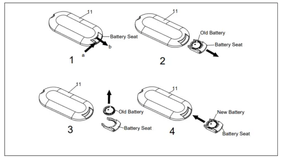 Sunny SF B0960 Electric Under Desk Cycle -BATTERY1