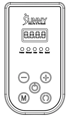 Sunny SF B0960 Electric Under Desk Cycle -BATTERY2