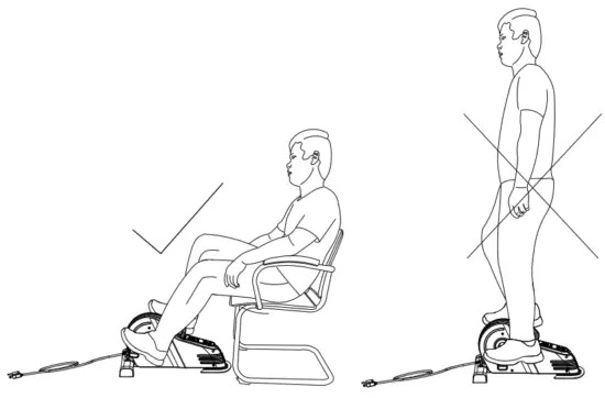 Sunny SF B0960 Electric Under Desk Cycle - USER