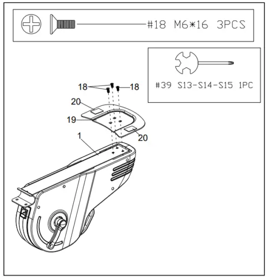 Sunny SF B0960 Electric Under Desk Cycle - fig2