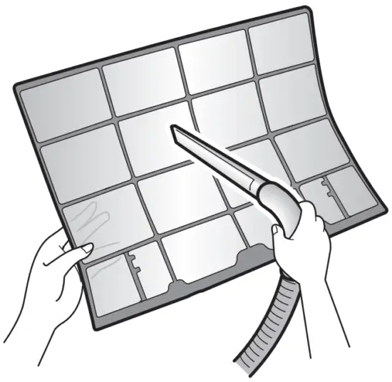 clean the air filters