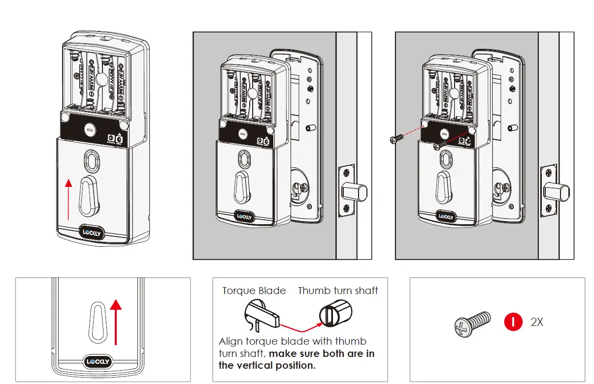 LOCKLY- PGD7Y -Flex- Touch -Fingerprint -Deadbolt -12